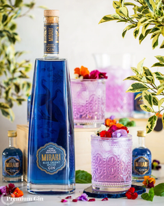 Shimmer Mirari Blue Orient Spiced Gin - Premiumgin.dk
